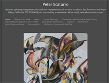 Tablet Screenshot of peterscaturro.com